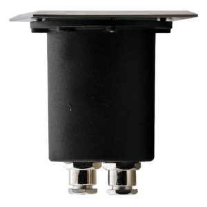METRO 240V LED 5W TRI-COLOUR 316 S/S INGROUND UPLIGHTER SQUARE (HV1706T) - Image 2
