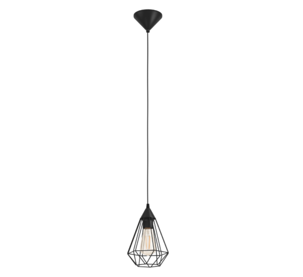 TARBES 1LT PENDANT SMALL- BLACK (94187)