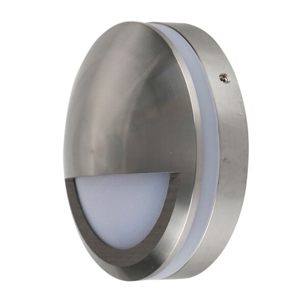 NAVA 5W 12V TRI-COLOUR LED SURFACE MOUNT EYELID STEPLIGHT TITANIUM (HV2961T-TTM-12V) - Image 3