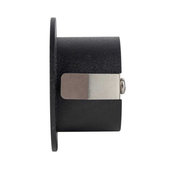 RECES MINI 1W 12V TRI-COLOUR LED STEP LIGHT MATT BLACK (HV3206T-BLK-12V) - Image 3