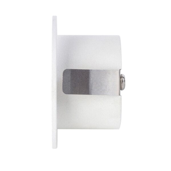 RECES MINI 1W 12V TRI-COLOUR LED STEP LIGHT MATT WHITE (HV3206T-WHT-12V) - Image 3