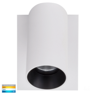 REVO 1LT EXTERIOR SINGLE ADJUSTABLE SPOTLIGHT - WHITE (HV3681T-WHT)