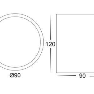 NELLA 12W TRI-COLOUR, SURFACE MOUNTED ADJUSTABLE LED DOWN LIGHT - WHITE (HV5813T-WHT) - Image 2