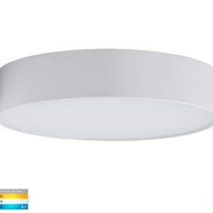 NELLA 30W TRI-COLOUR LED OYSTER  320MM- WHITE (HV5893T-WHT) - Image 4