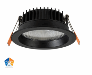 ORA 13W 5-COLOUR LED DOWN LIGHT - BLACK/WHITE/316 STAINLESS STEEL (HV5530T)
