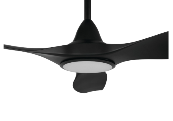 NOOSA 60" (1520mm) BLACK DC CEILING FAN WITH LED LIGHT (202972) - Image 2