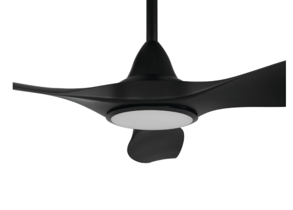 NOOSA 52" (1320mm) BLACK DC CEILING FAN WITH LED LIGHT (202969) - Image 2