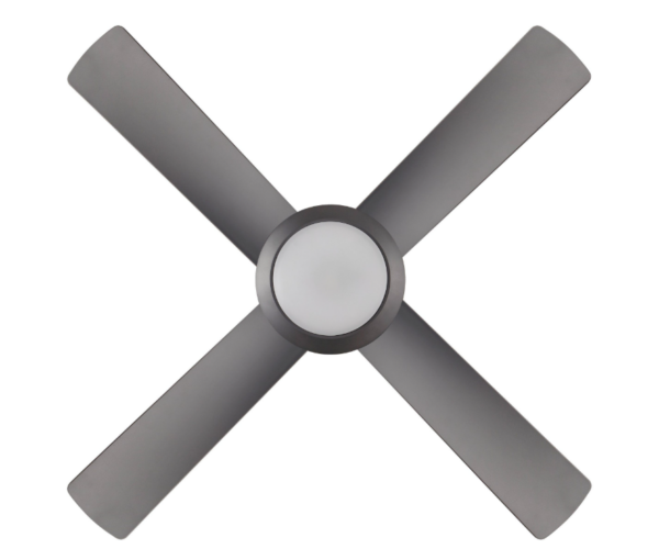 BONDI 48'' (1220mm) TITANIUM AC CEILING FAN + LED LIGHT (204741) - Image 2