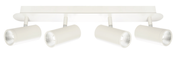 URBAN 4LT LED RAIL - BLACK (URB4RBLK/URB4RWHT) - Image 2