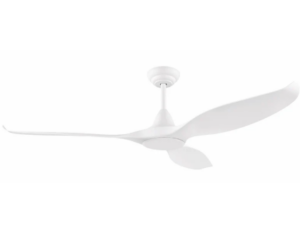 NOOSA 60" (1520mm) WHITE DC CEILING FAN ONLY (203373)