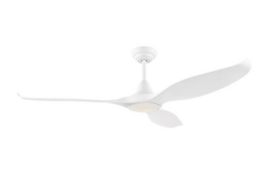NOOSA 60" (1520mm) WHITE DC CEILING FAN WITH LED LIGHT (202973)