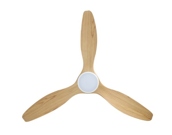 NOOSA 60" (1520mm) WHITE/BLACKBUTT DC CEILING FAN WITH LED LIGHT (20685116) - Image 3