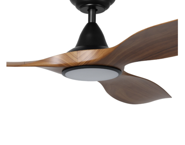NOOSA 52" (1320mm) BLACK/NEW TEAK DC CEILING FAN WITH LED LIGHT (20684807) - Image 3
