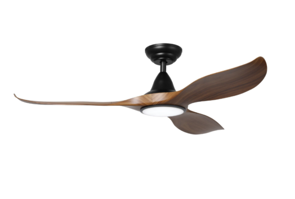 NOOSA 52" (1320mm) BLACK/NEW TEAK DC CEILING FAN WITH LED LIGHT (20684807) - Image 2