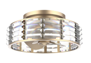 Vencha Odyssey Light Fan Gold/Black