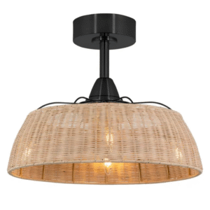 Vencha Harlow Light Fan Gold/Black