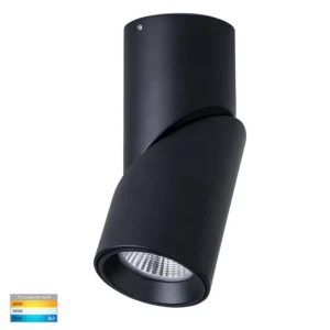 HAVIT NELLA 12w ROTATABLE Surface Mounted LED Downlight Black/White (HV5823T-BLK & HV5823T-WHT)